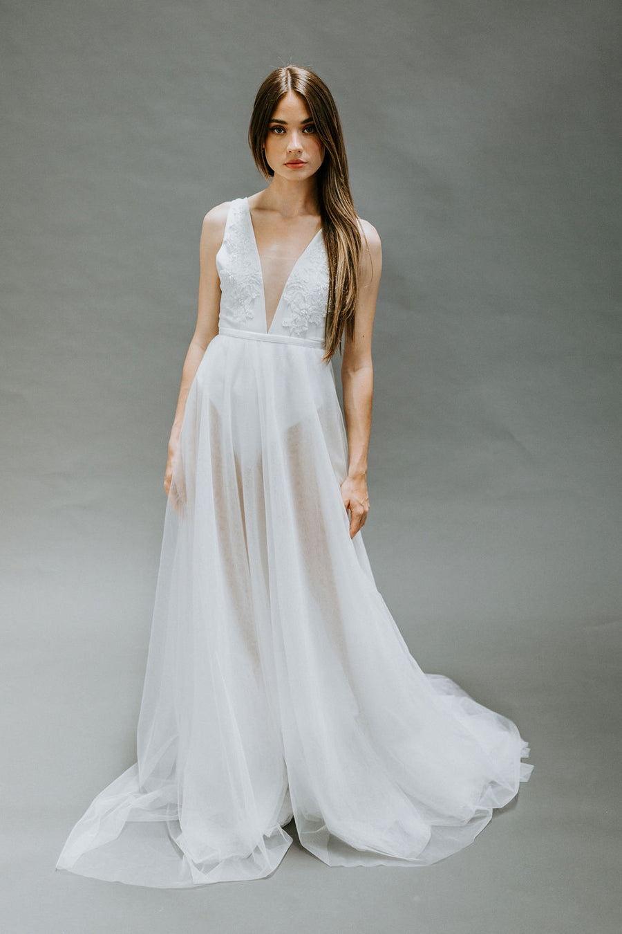 Emily Crystal Overskirt - SAMPLE SALE