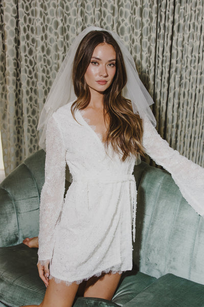 Emma Sequin Robe