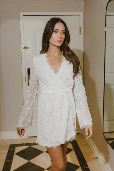 Emma Sequin Robe