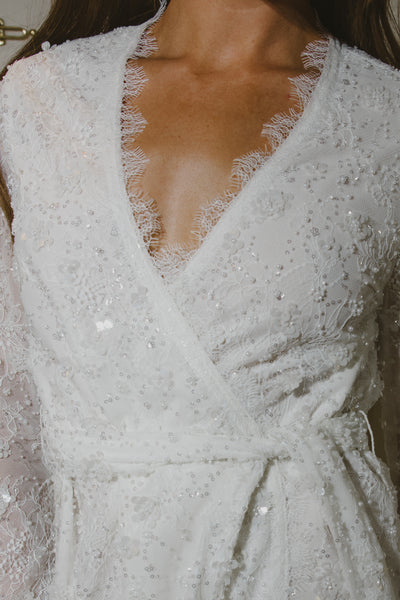 Emma Sequin Robe