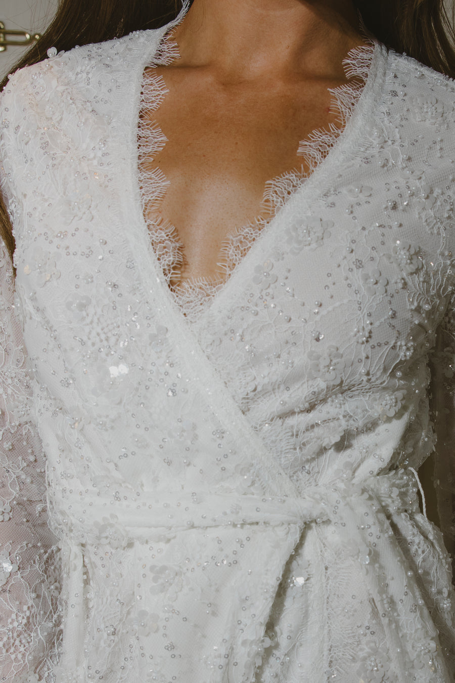 Emma Sequin Robe