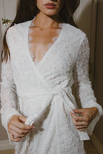 Emma Sequin Robe