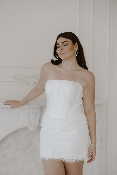 Esme Mini Dress Size 18 - SAMPLE SALE - Damaged