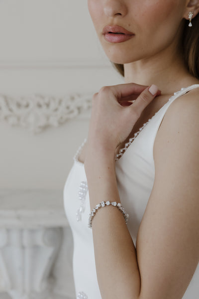 Ever After Pearl and Crystal Bracelet