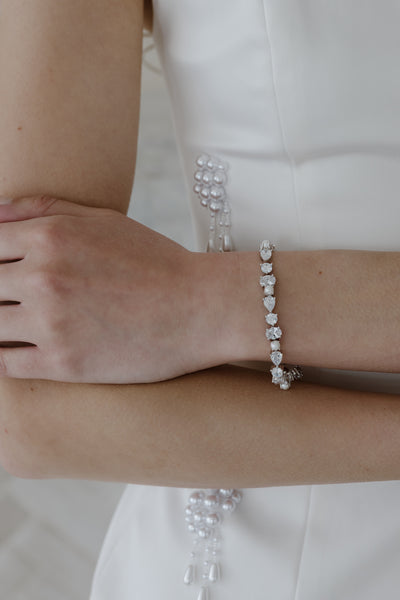 Ever After Pearl and Crystal Bracelet