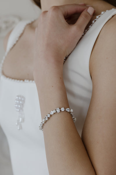 Ever After Pearl and Crystal Bracelet