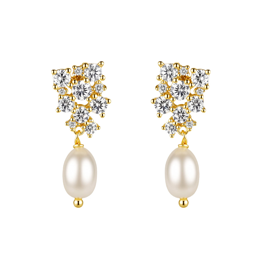 First Dance Pearl Drop Earrings