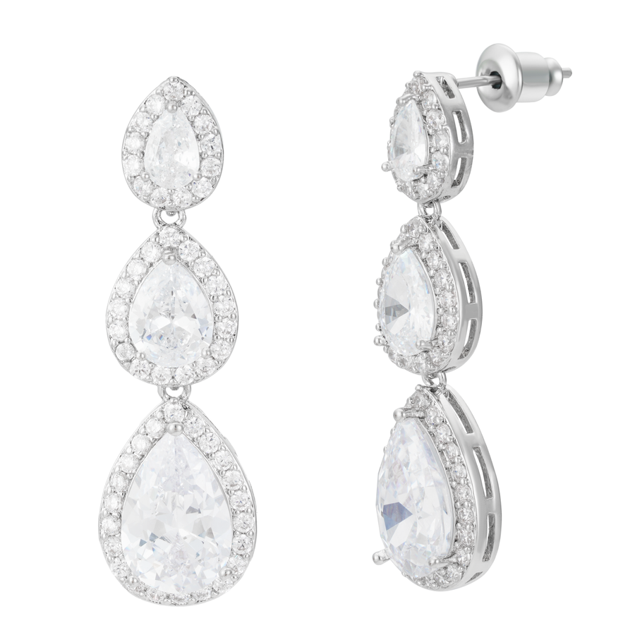Dynasty Crystal Drop Earrings