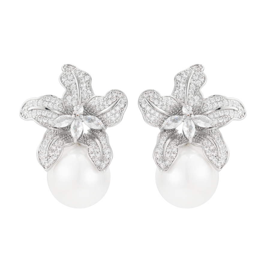 Sonnet Pearl Drop Earrings