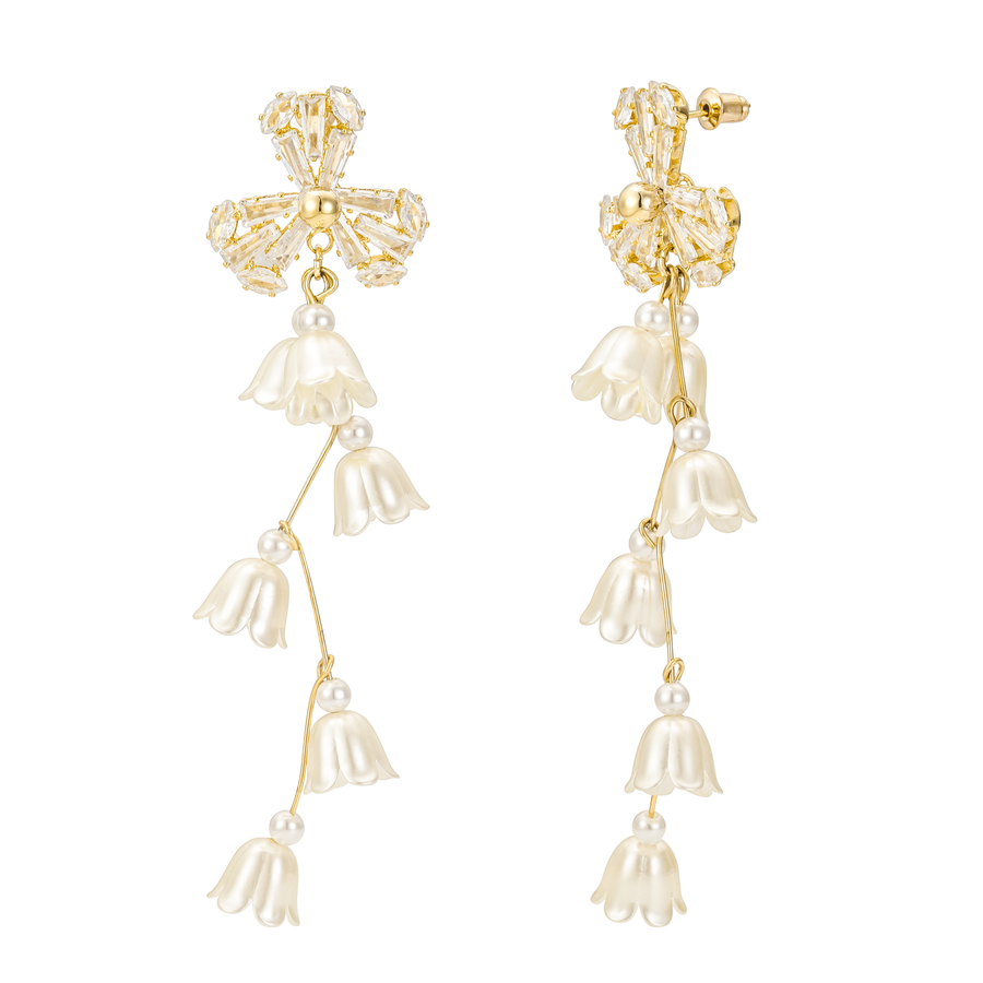 Soiree Crystal Drop Earrings