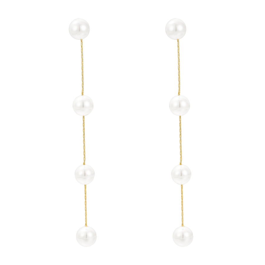 Luna Pearl Drop Earrings