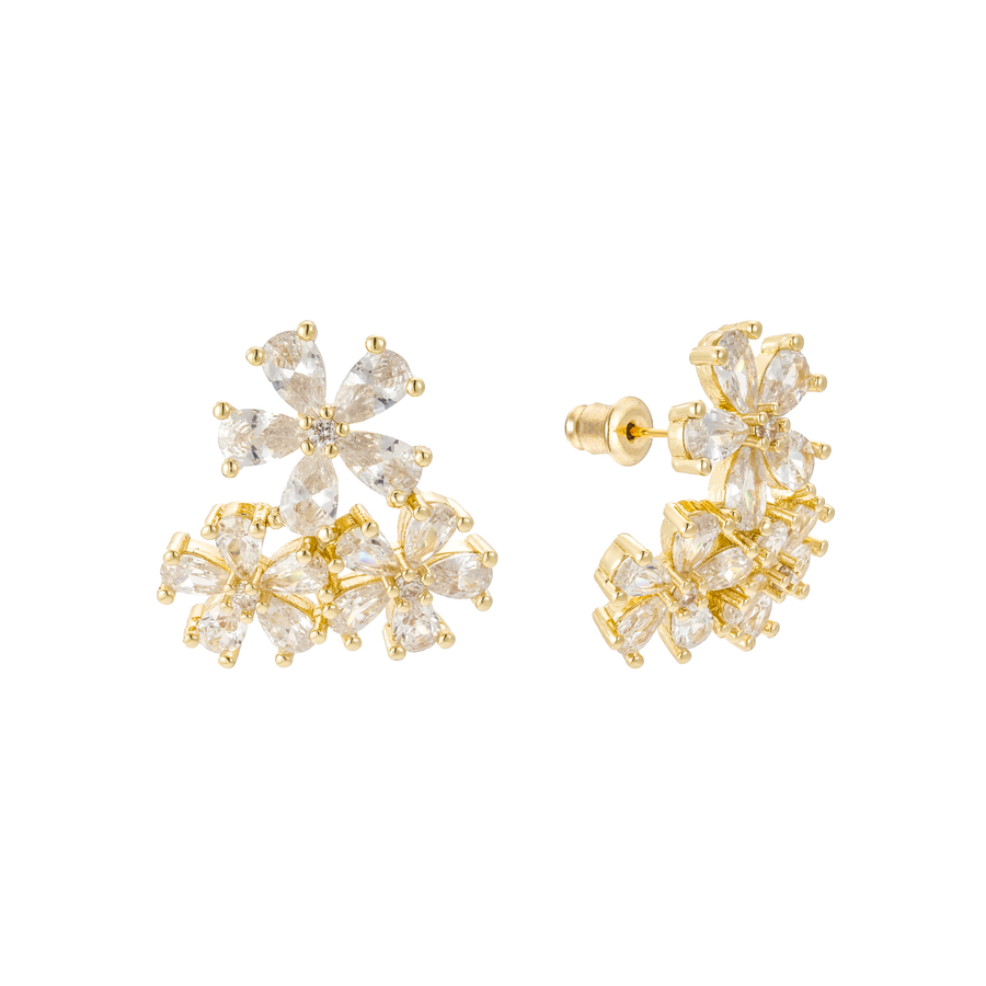Daisy Crystal Studs