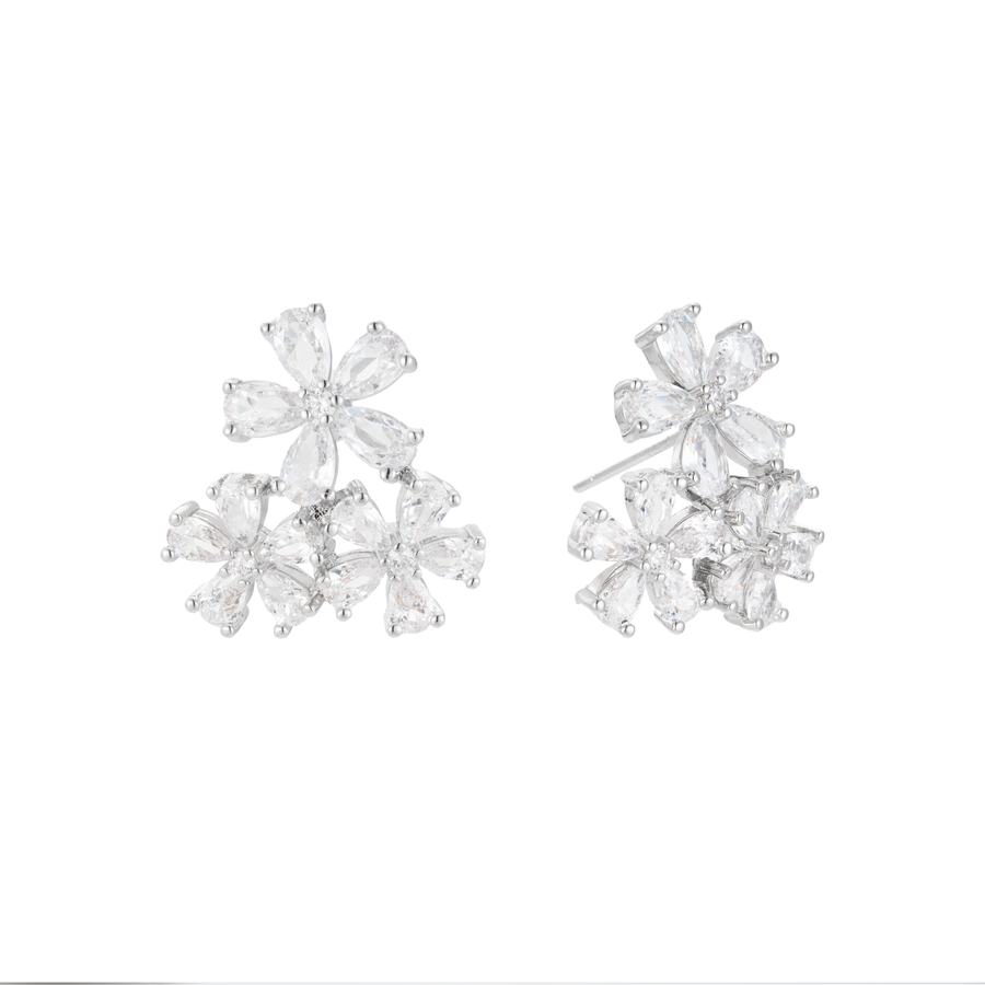 Daisy Crystal Studs