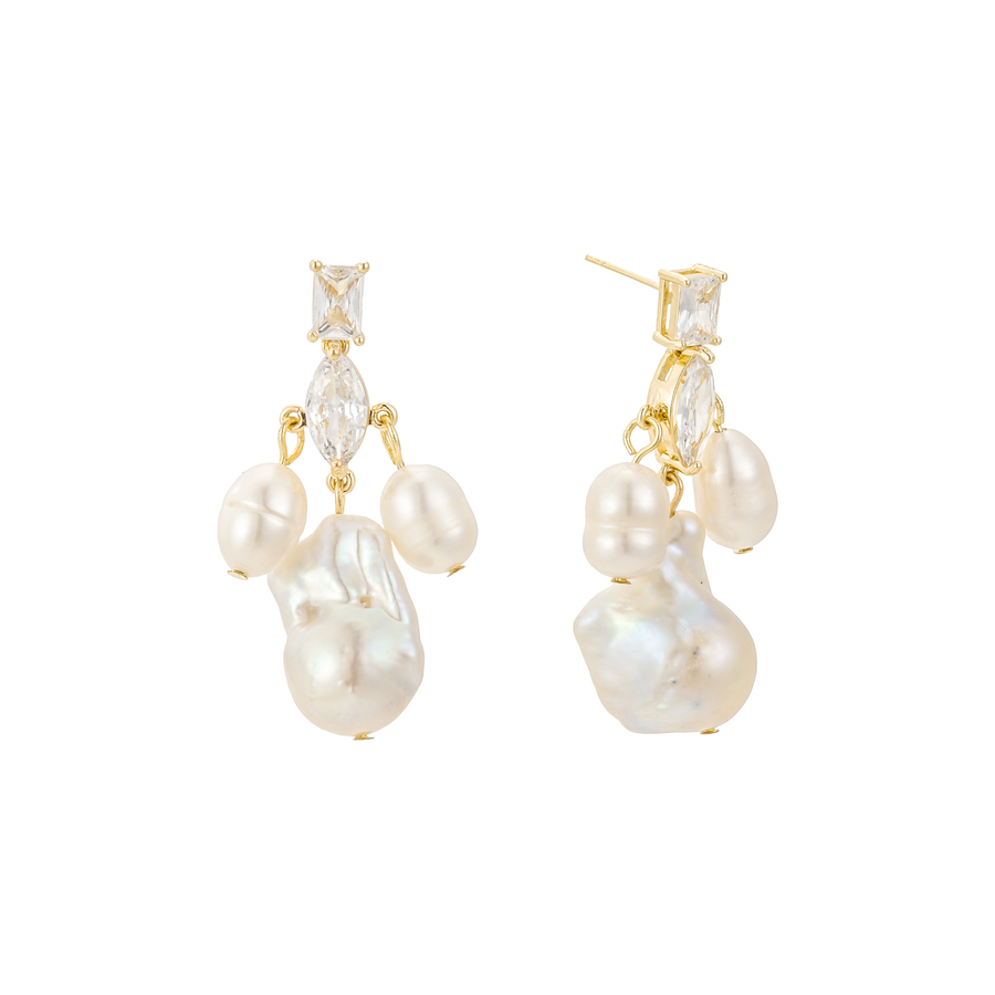 Astoria Freshwater Pearl Drop Earrings