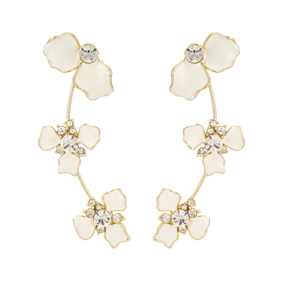 Cove Crystal Statement Earrings