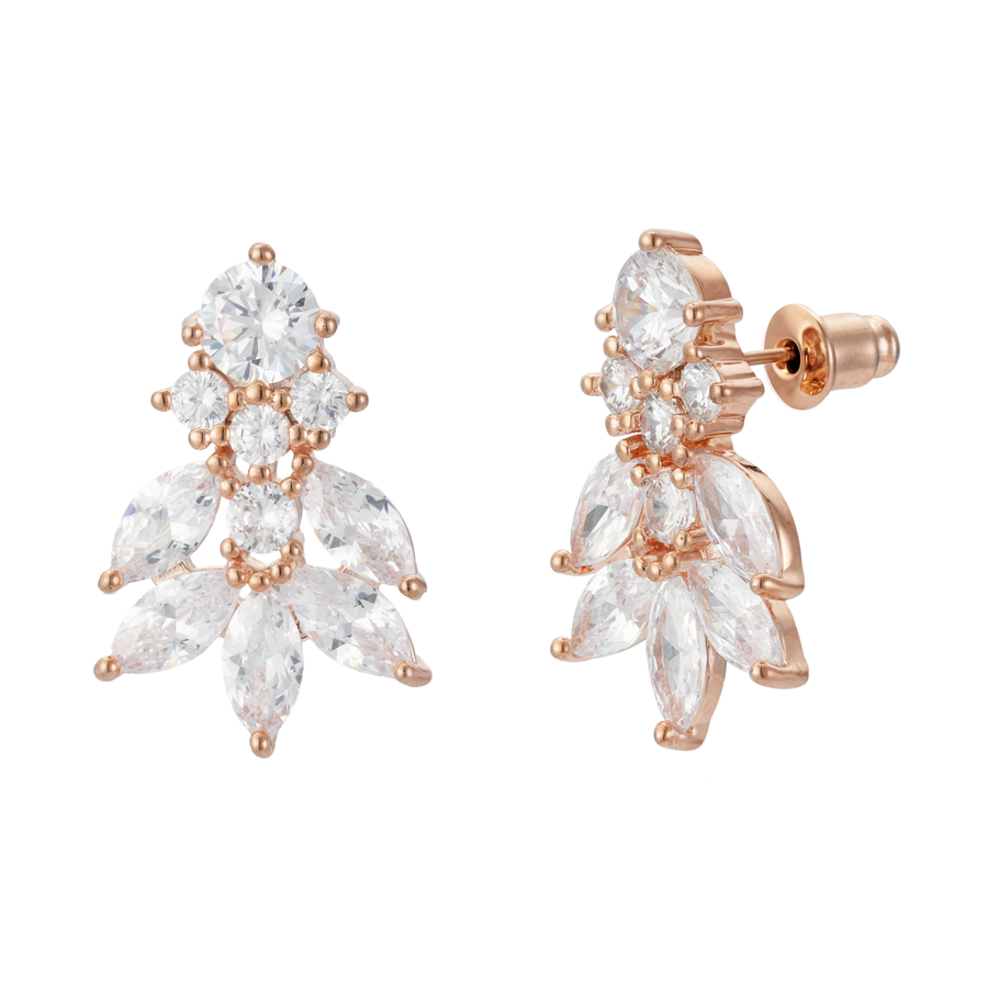 Carla Crystal Stud Earrings