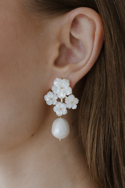 Garden Party Pearl Earrings