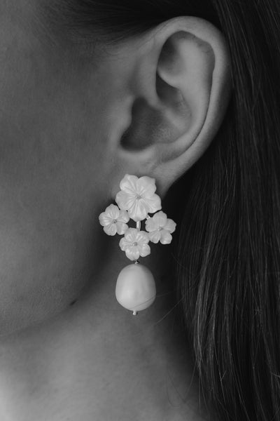 Garden Party Pearl Earrings