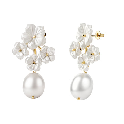 Garden Party Pearl Earrings
