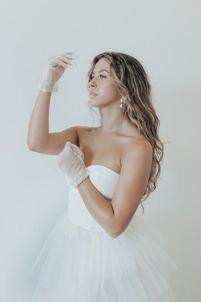 Rome - Bridal Gloves