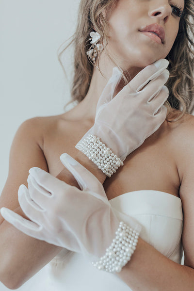 Rome - Bridal Gloves