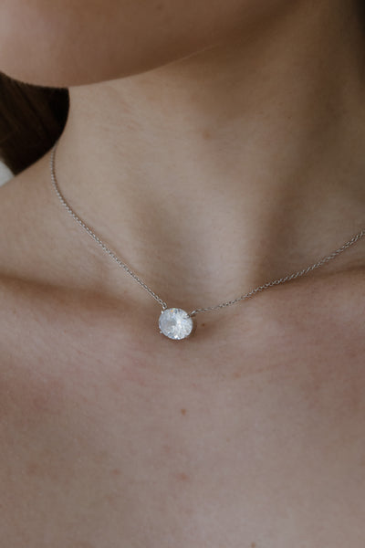 Halo Crystal Pendant