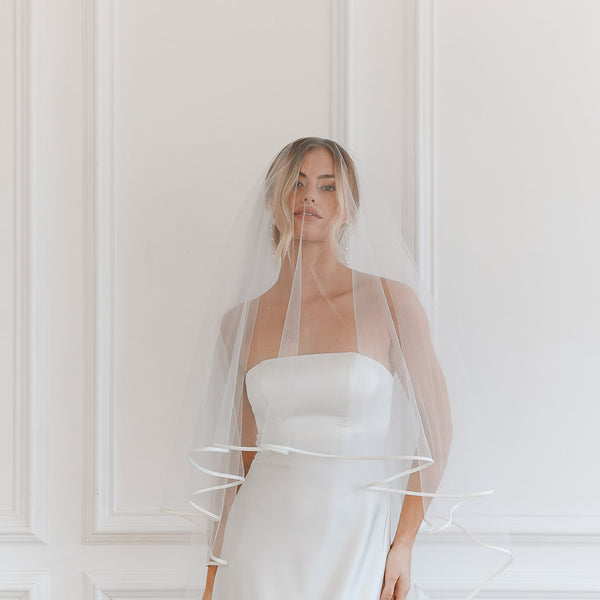 Untamed Petals Hartley Veil – Brand New with Tag & Dust Bag Ribbon Edge Veils – Untamed Petals main image 3