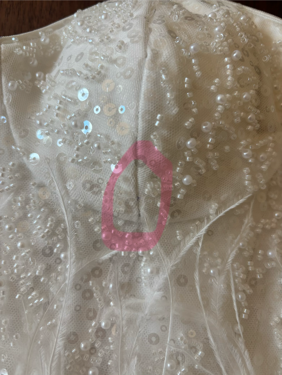 Broadway Mini Dress Size 2 - SAMPLE SALE - Damaged