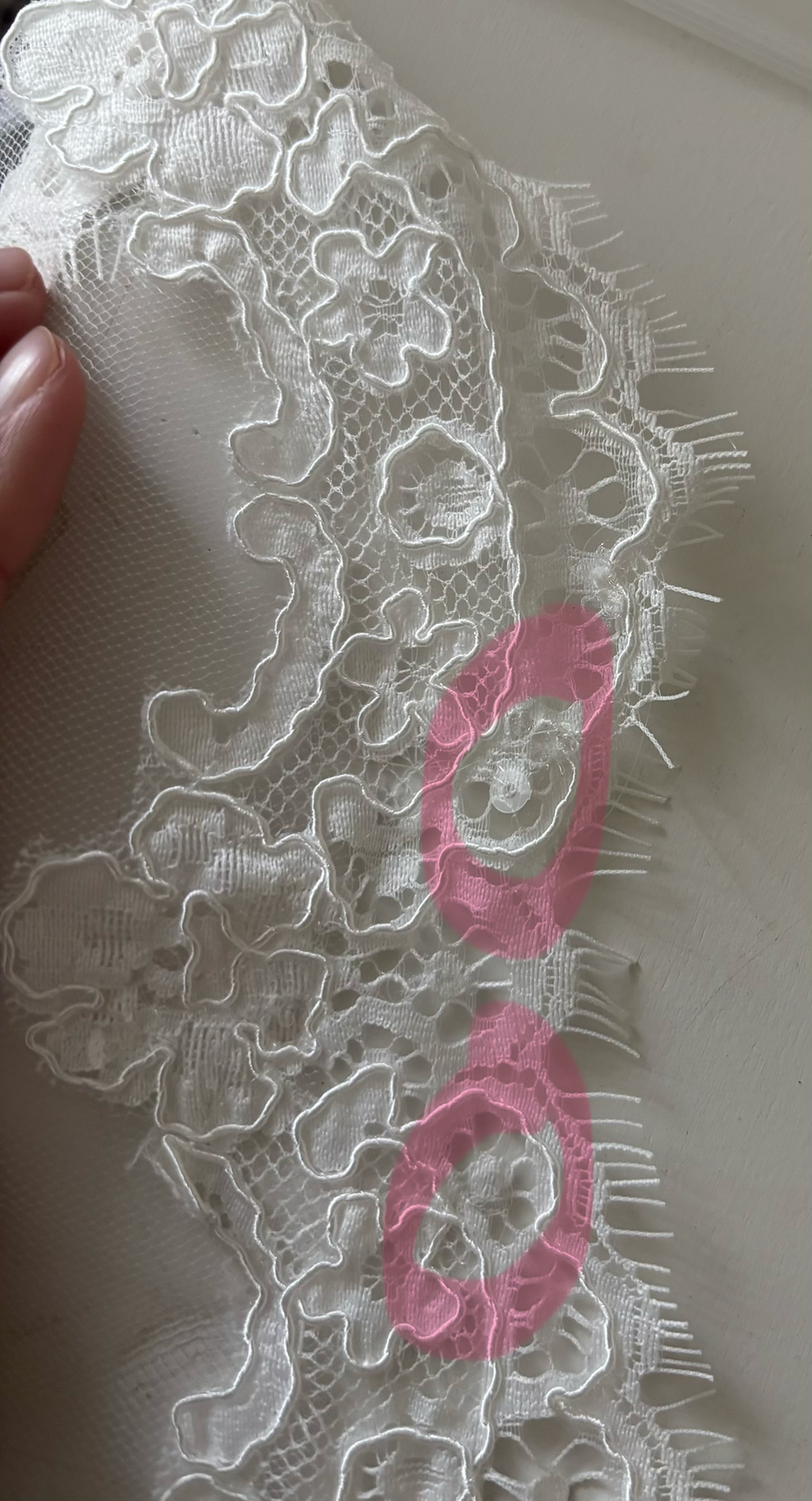 Khari Cathedral Veil - SAMPLE SALE - Damaged