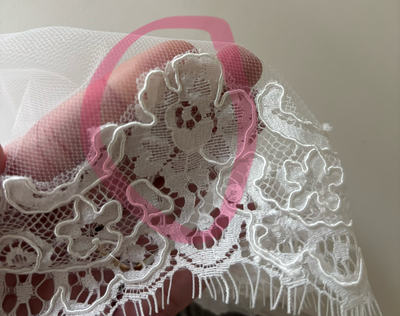 Khari Cathedral Veil - SAMPLE SALE - Damaged