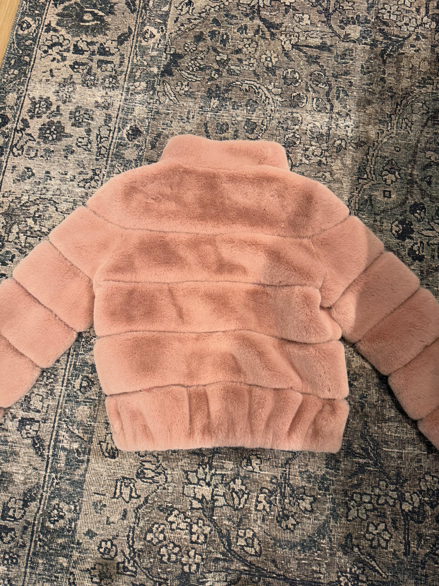 Lux Pink Faux Fur - SMALL