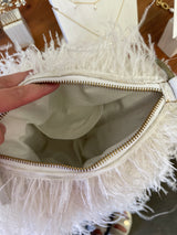 Fallon Feather Bag - SAMPLE SALE