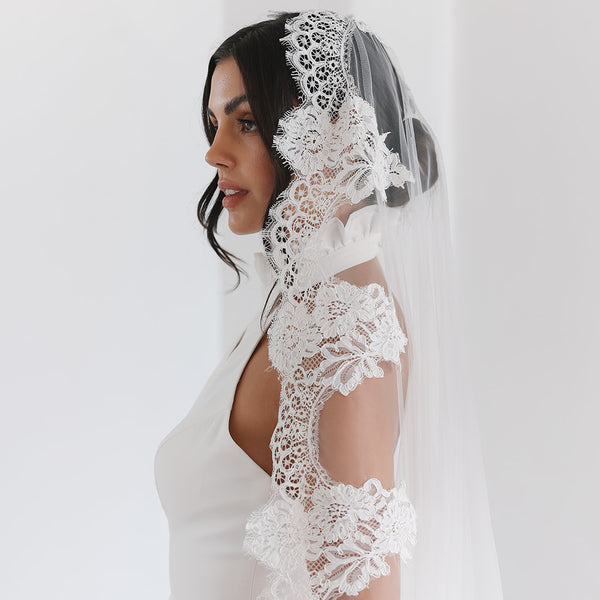 Untamed Petals Pearl Veil Jackson Veil – Untamed Petals main image 2