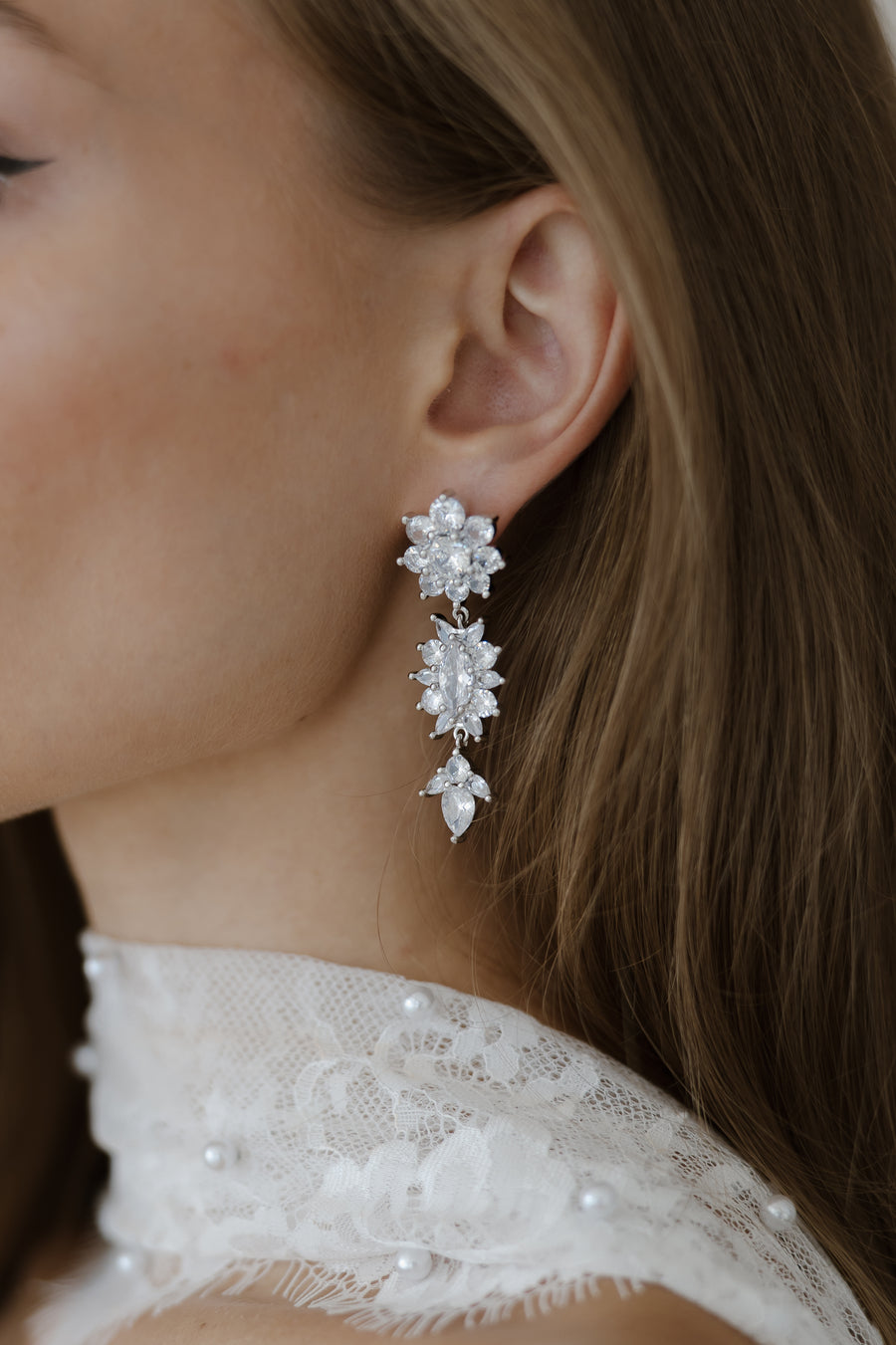Keepsake Crystal Drop Earrings