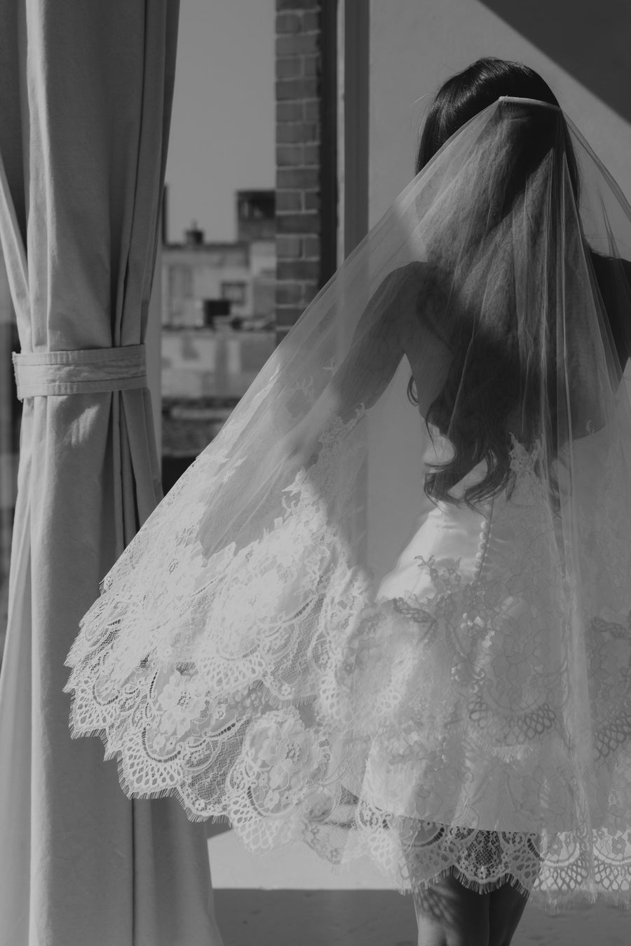 Keepsake Two-Tier Fingertip Veil