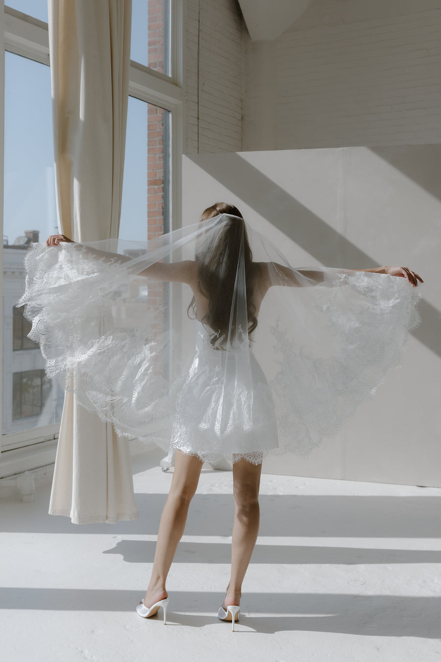 Keepsake Two-Tier Fingertip Veil
