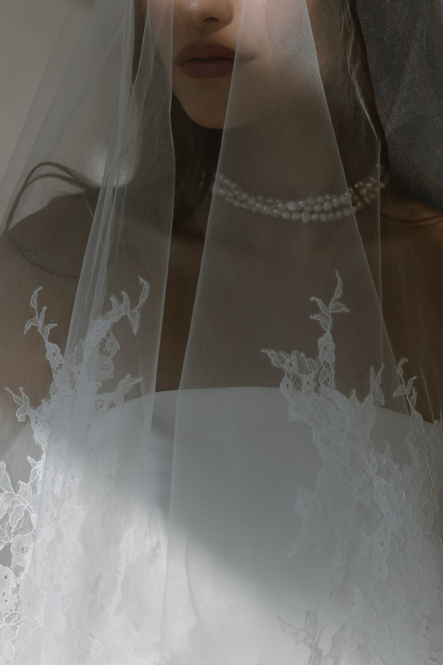 Keepsake Two-Tier Fingertip Veil