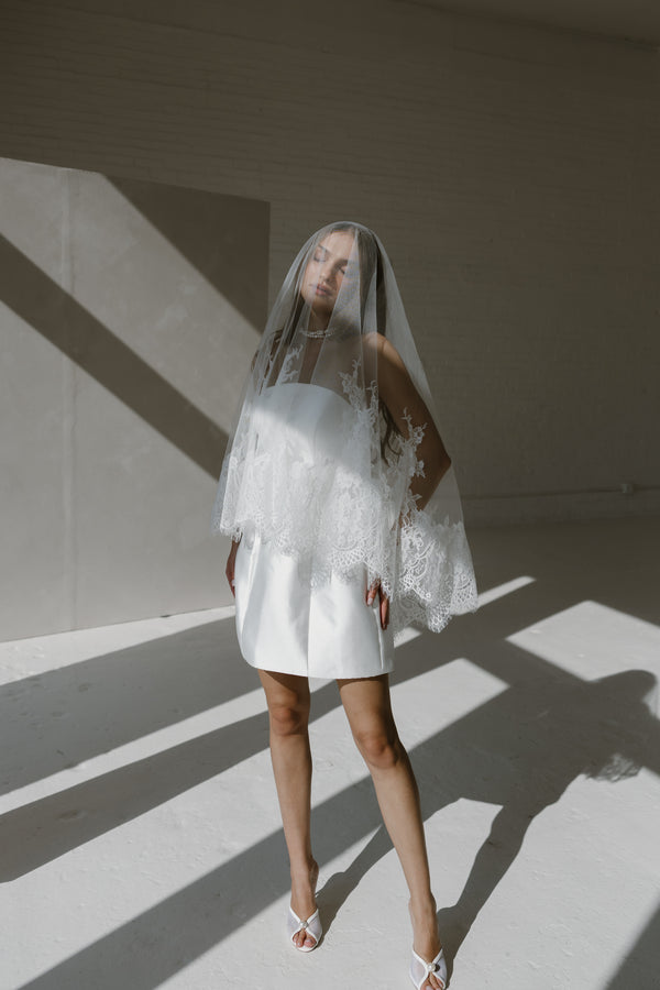 Keepsake Two-Tier Fingertip Veil