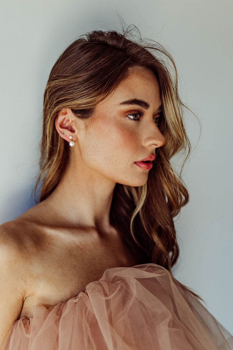 Lillian Pearl Studs - SAMPLE SALE