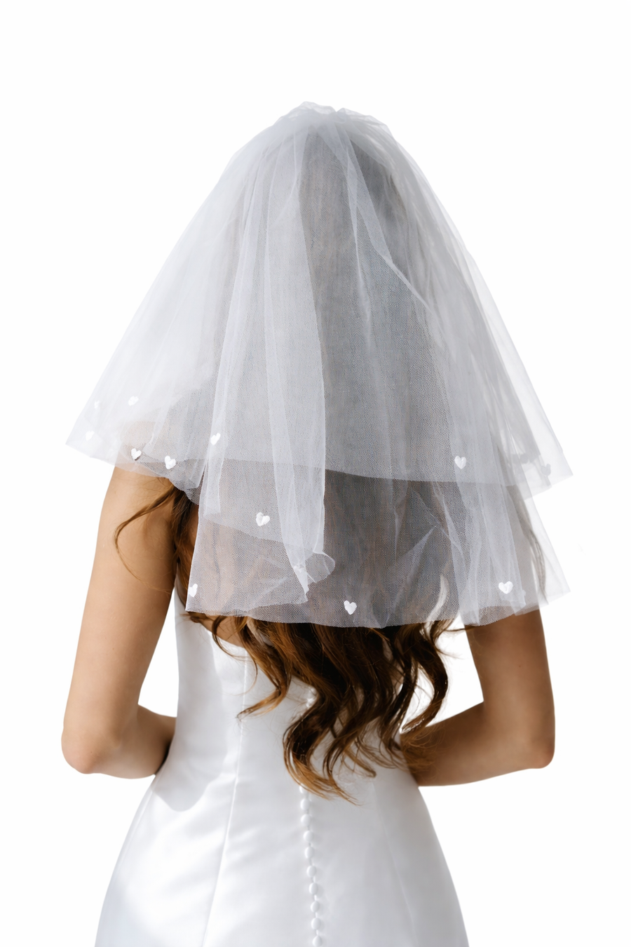 Lucky in Love Mini Veil