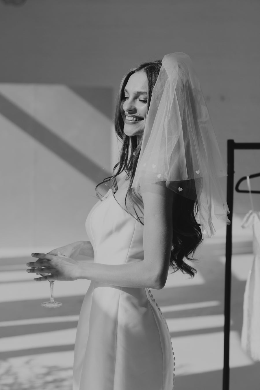 Lucky in Love Mini Veil