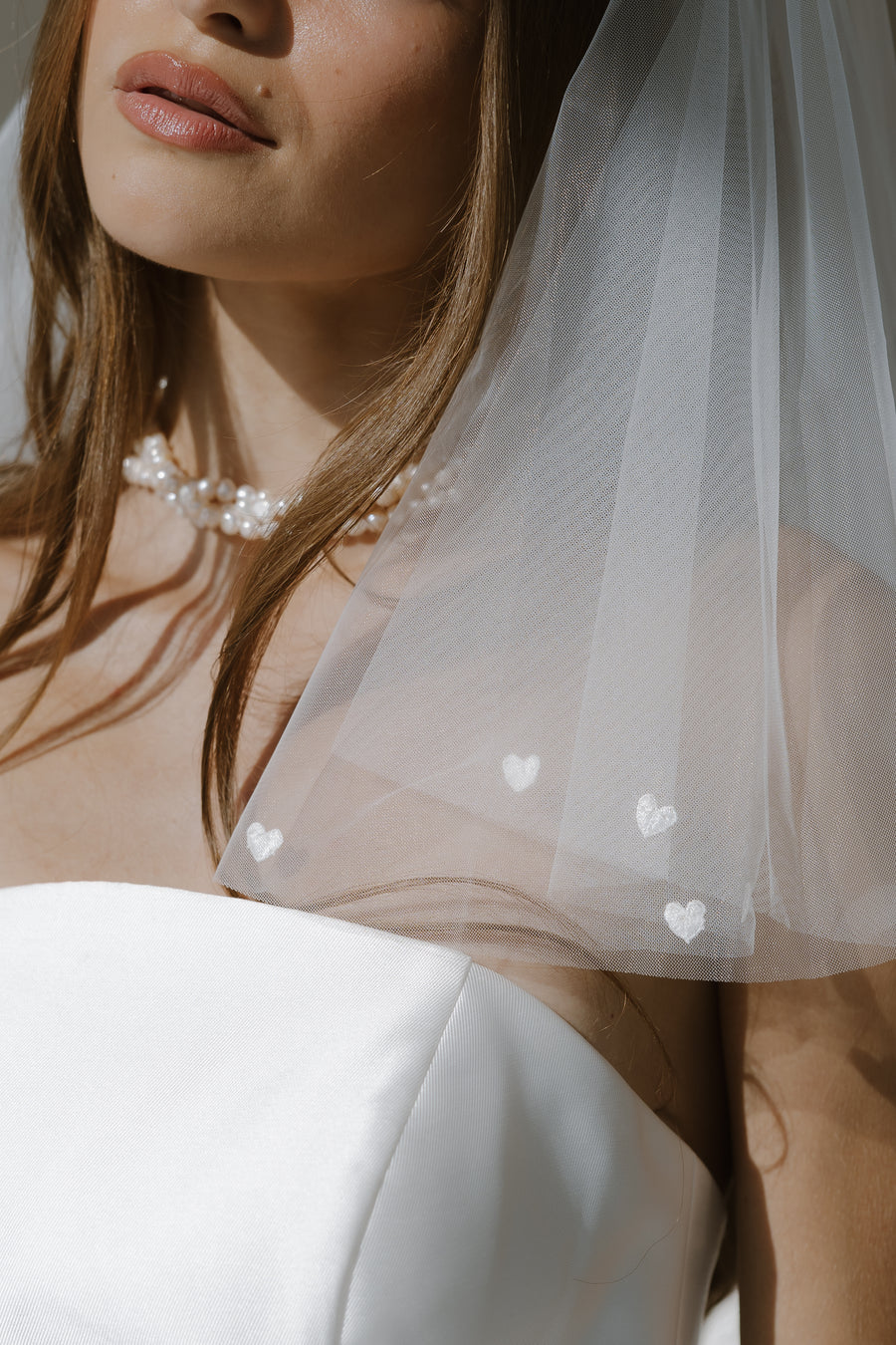 Lucky in Love Mini Veil