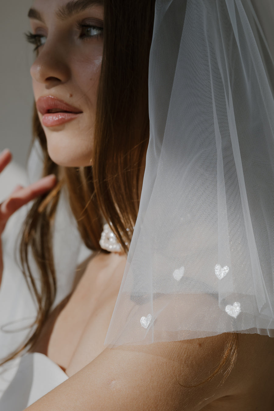 Lucky in Love Mini Veil