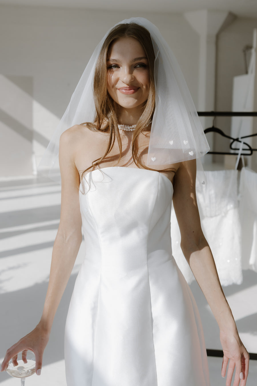 Lucky in Love Mini Veil