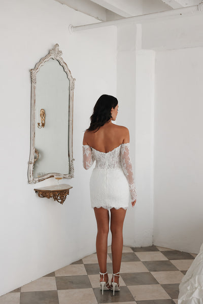 Madeline Mini Dress Size 16 - SAMPLE SALE - Damaged