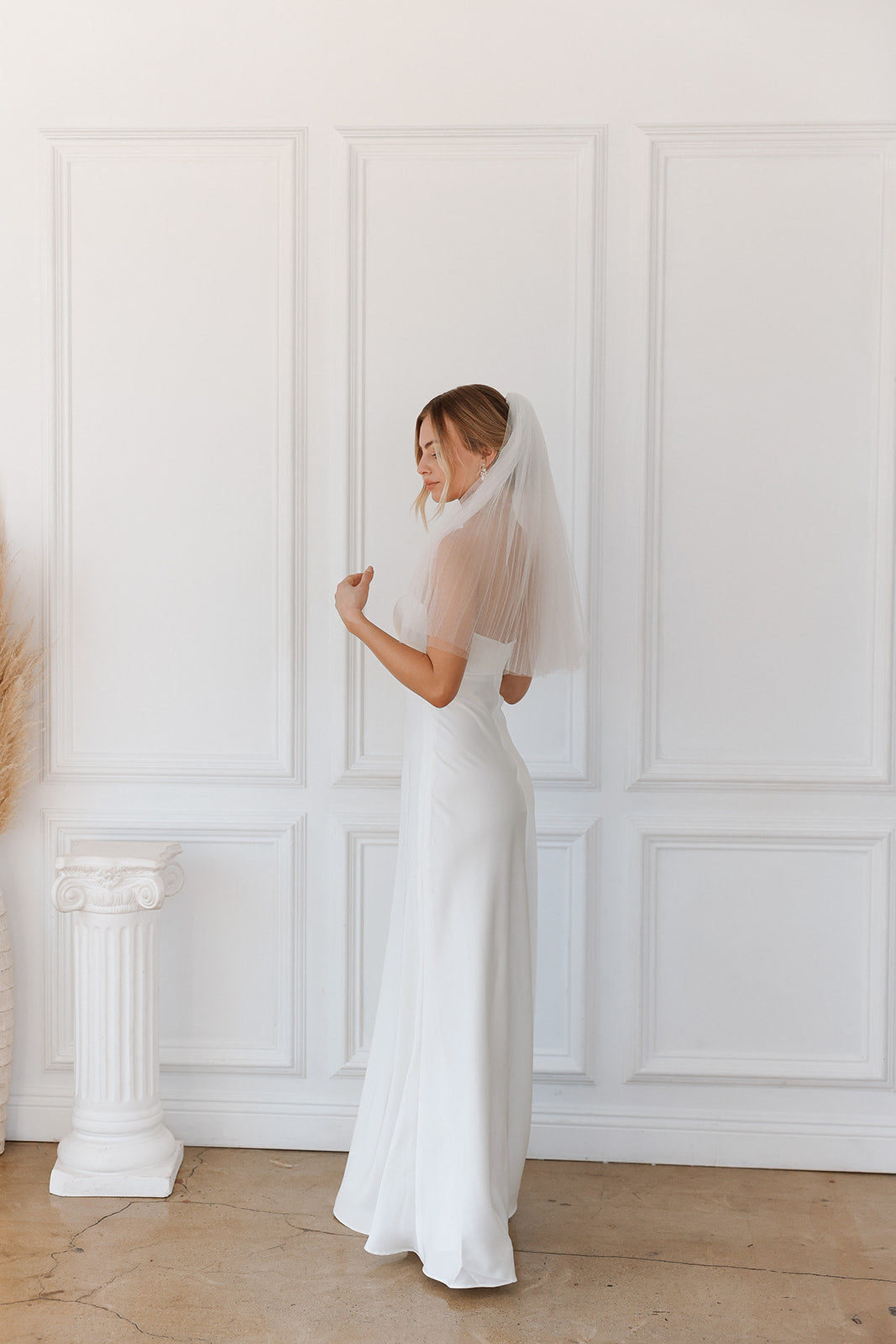 VEILED DRESS ホワイト パメオポーズ タグ付 新品未使用 あのちゃん Ciao Lucia | Gabriela Dress White Washed Cotton