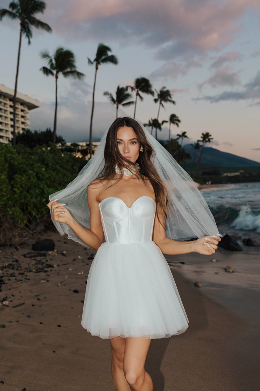 Moorea Mini Veil