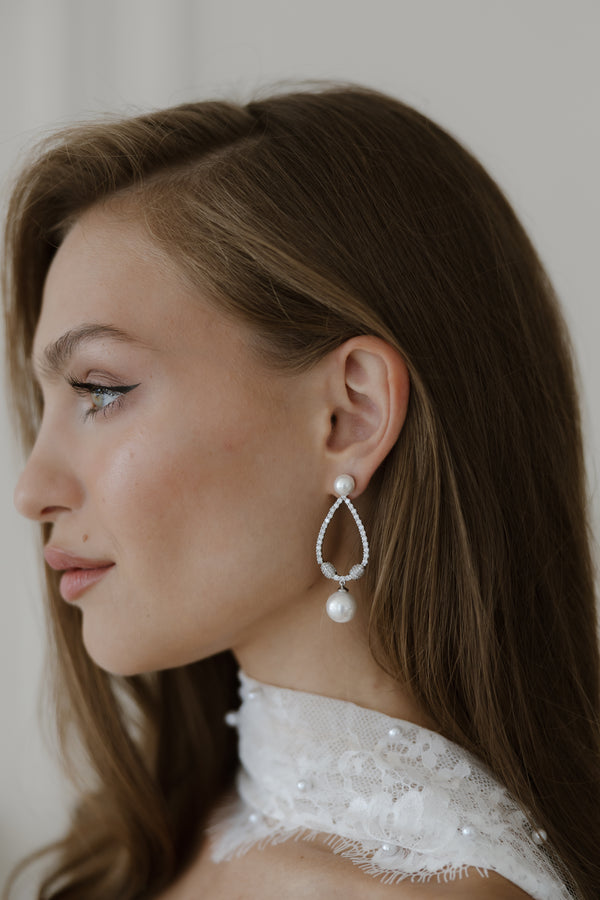 Muse Pearl Drop Earrings