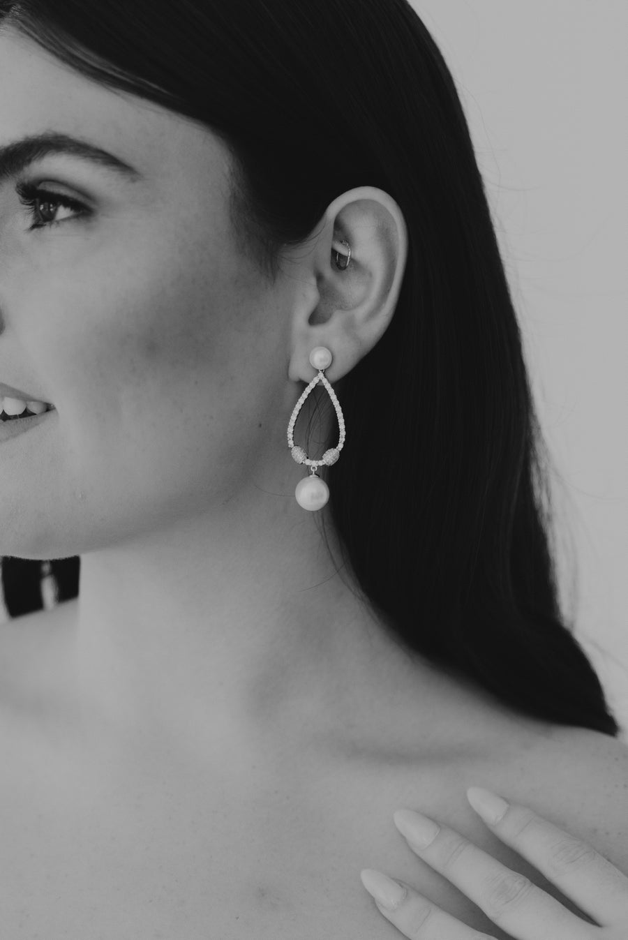 Muse Pearl Drop Earrings