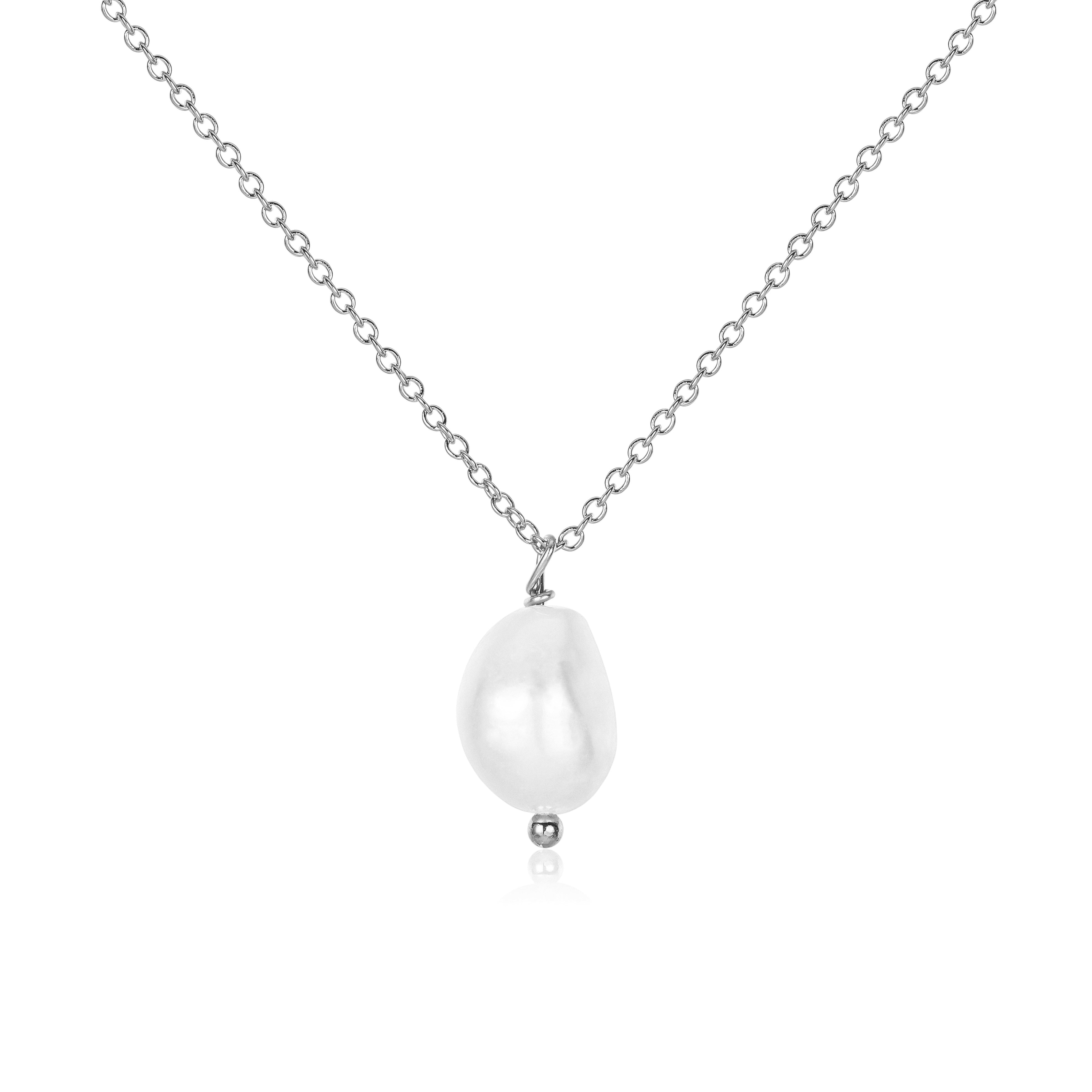 Lexi Freshwater Pearl Pendant – Untamed Petals